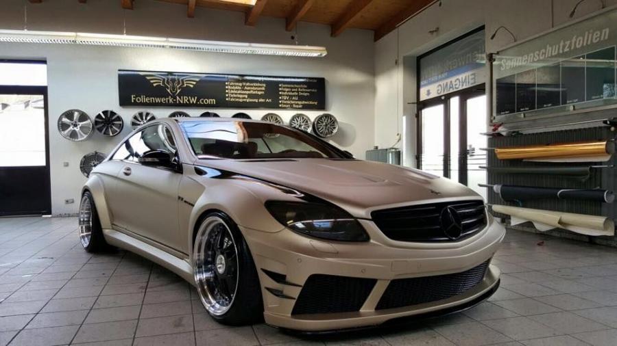  Mercedes-Benz CL63 AMG by Folienwerk 2016 года  (фото 3 из 10)